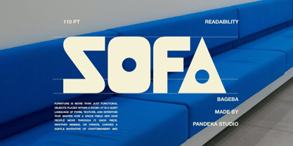 Bageba Font Poster 2