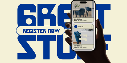 Bageba Font Poster 5