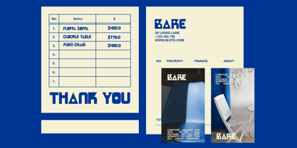 Bageba Font Poster 6