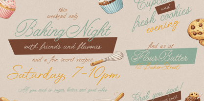 Scribe Tales Font Poster 3