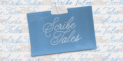 Scribe Tales Font Poster 1