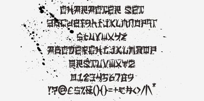 Kurojin Font Poster 5