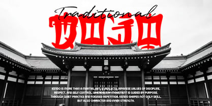 Kurojin Font Poster 4