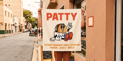 Patugo Font Poster 9