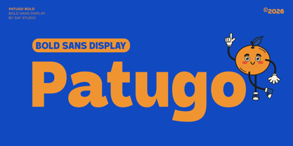 Patugo Font Poster 2