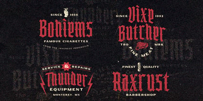 Armistice Font Poster 9
