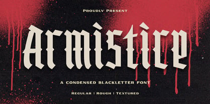 Armistice Font Poster 1
