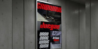 Juegas Font Poster 7