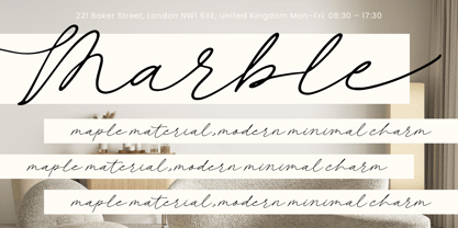 Serafiona Maleri Font Poster 4