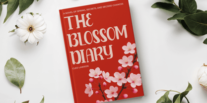 Blooming Pages Font Poster 2