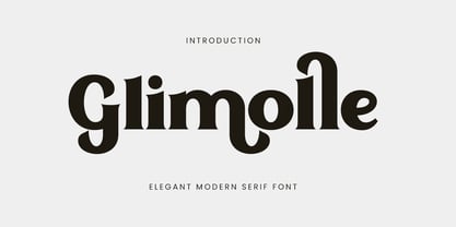 Glimolle Font Poster 1