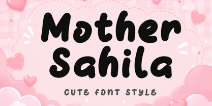 Mother Sahila Font Poster 1