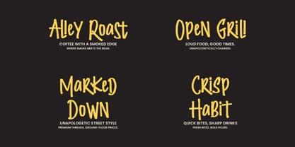 Honest Mistake Font Poster 9