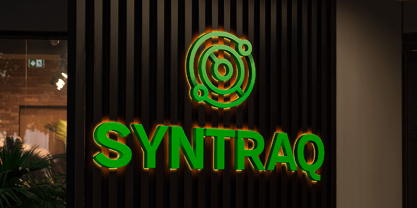 Intrade Font Poster 6