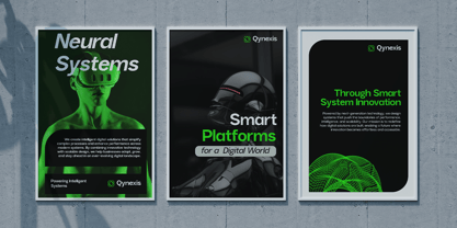 Intrade Font Poster 7