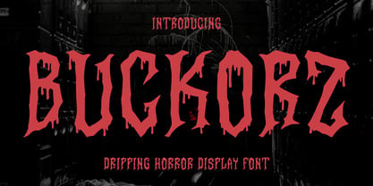 MC Buckorz Font Poster 1