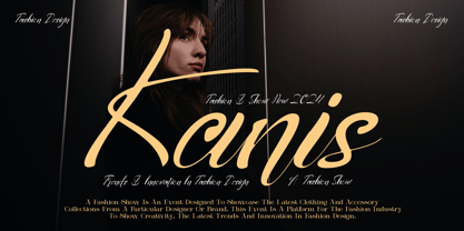 Anicha Script Font Poster 3
