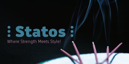 Statos Font Poster 6