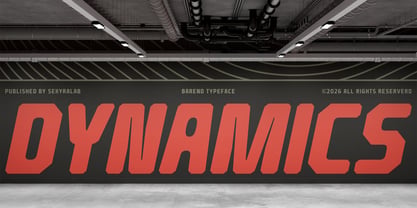 Barend Font Poster 9
