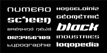 Logopedia Now Rounded Font Poster 10