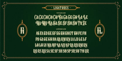 Back Honey Font Poster 8