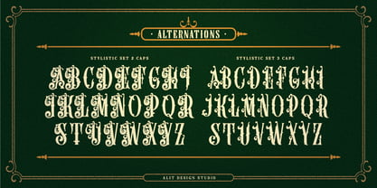 Back Honey Font Poster 6