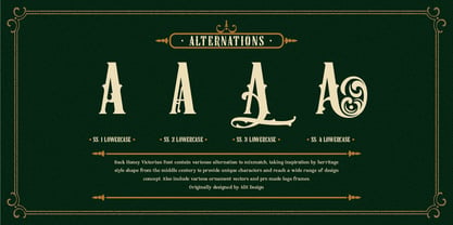 Back Honey Font Poster 10