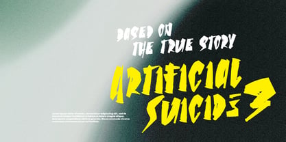 MC Dawn Atherisk Font Poster 3
