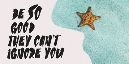 MC Dawn Atherisk Font Poster 4