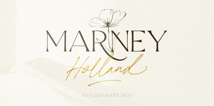 Marney Holland Font Poster 1
