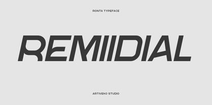 Ronta Font Poster 6