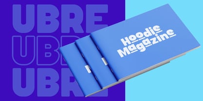 Ubre Font Poster 4