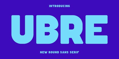 Ubre Font Poster 1