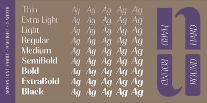 Akisan Font Poster 5
