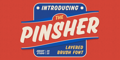 Pinsher Font Poster 1