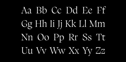 Silene Font Poster 4
