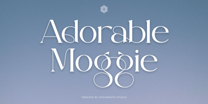 Adorable Moggie Font Poster 1