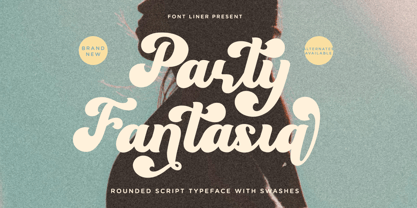 Party Fantasia Font Poster 1