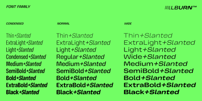 JT Millburn Font Poster 3
