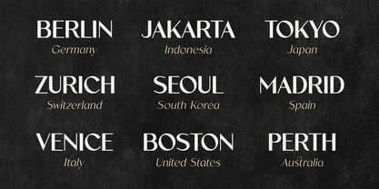 Existo Font Poster 8