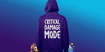 Hero Blade Font Poster 3