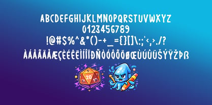 Hero Blade Font Poster 6