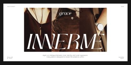 Insta Avant Font Poster 3