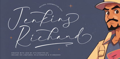 Jenkins Richard Font Poster 1