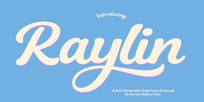 Raylin Font Poster 1