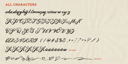 Romane Font Poster 10