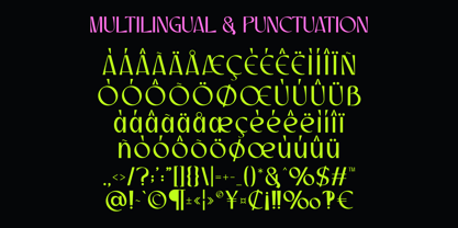 Losera Font Poster 6