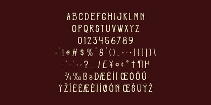 MC Lidomna Font Poster 7