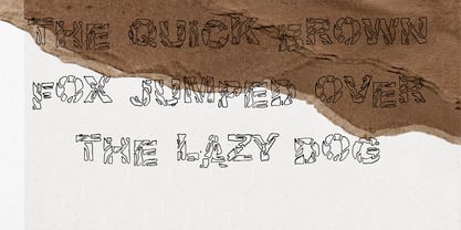 Torntypejgp Font Poster 6