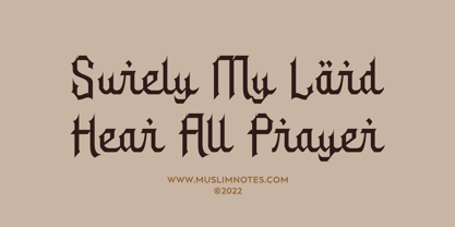 Kulaefy Font Poster 4